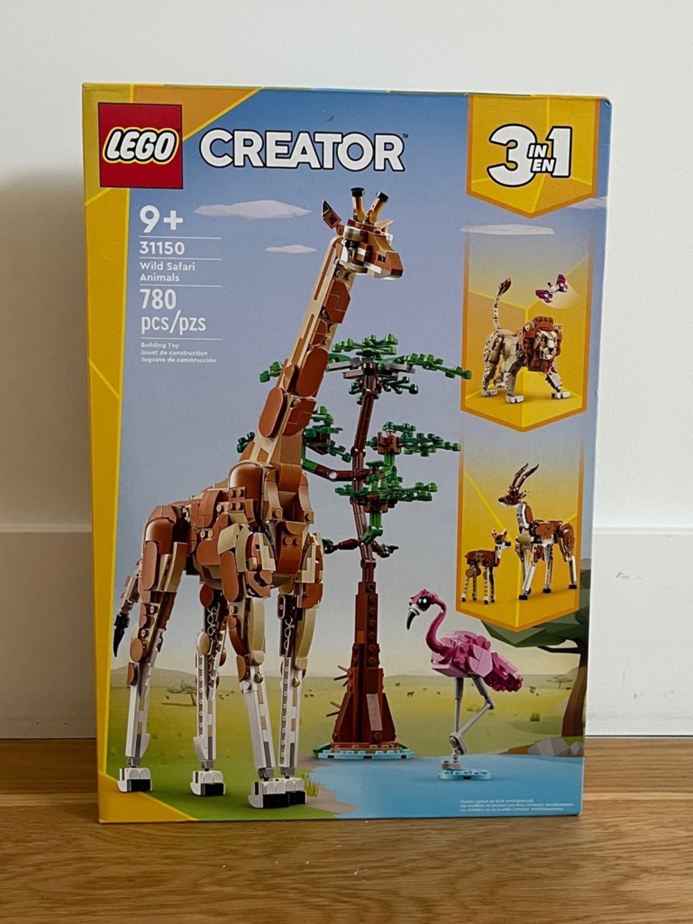 LEGO Creator Wild Safari Animals Giraffe Toy Set 31150 New in box
